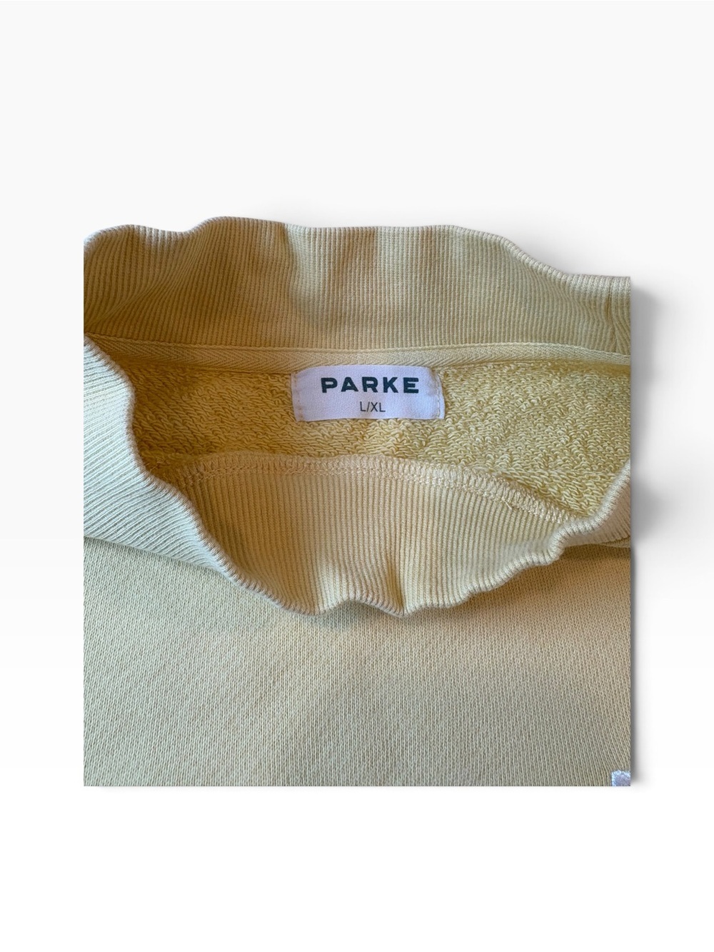 PARKE Cake Batter Varsity Mockneck - Birthday Collection - Size L/XL - Picture 6 of 11